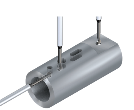 XEBEC Back Burr Cutter -pallopääjyrsimet sisä- ja ulkopuoleiseen jäysteenpoistoon
