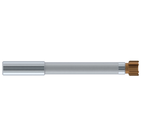 DIXI – Polytool POLY 4279 pitkät juotetut kiinteät kalvimet koville materiaaleille >45 HRC